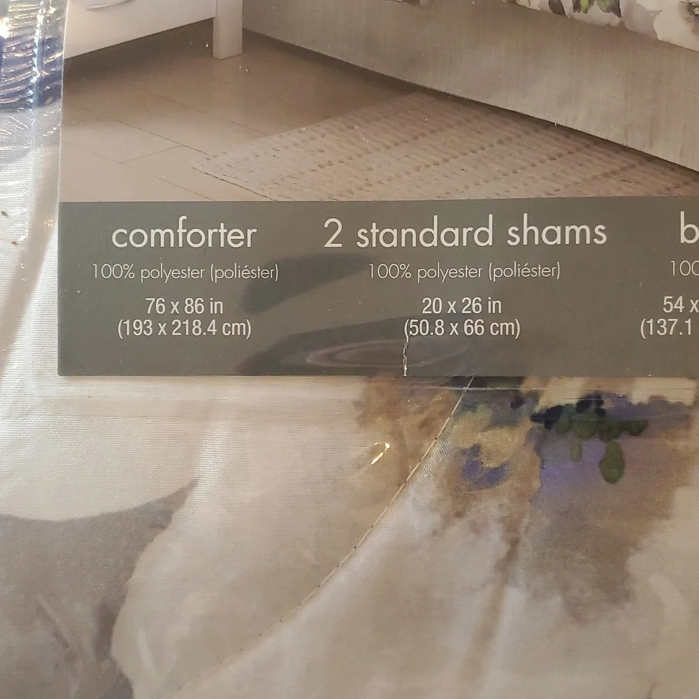 Essential Home 8 piece Comforter Set full size